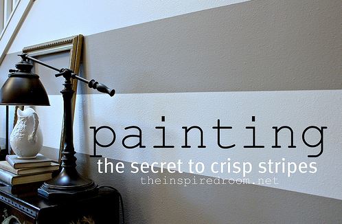 Painting stripes